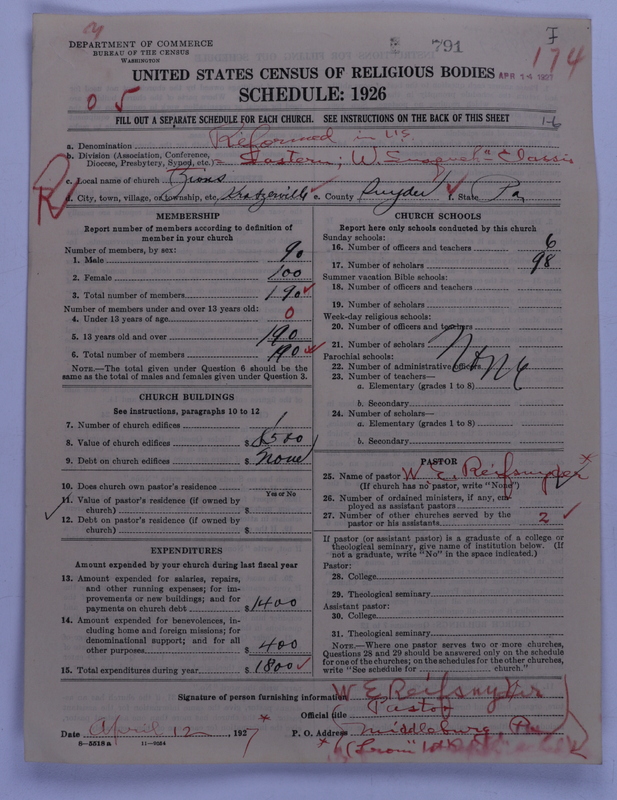 Scan of Reformed Church in the United States: 791