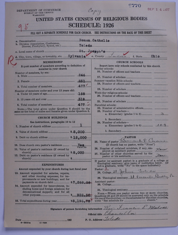Scan of Roman Catholic Church: 6770