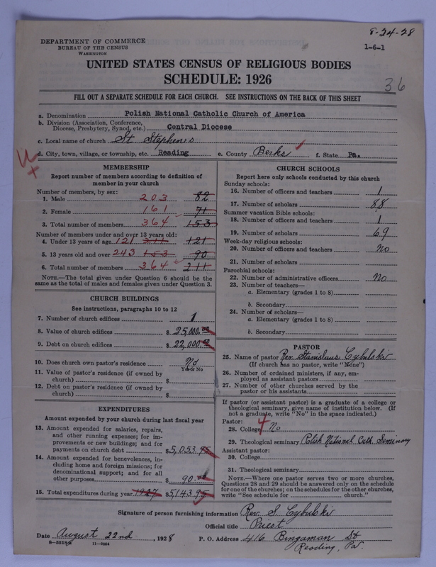 Scan of Polish National Catholic Church of America: 36