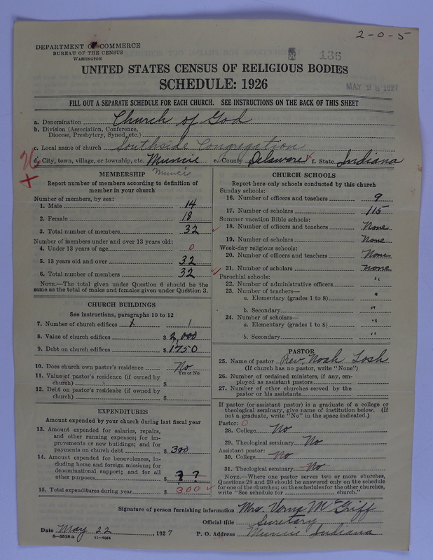 Scan of Church of God (Headquarters, Anderson, Ind.): 136