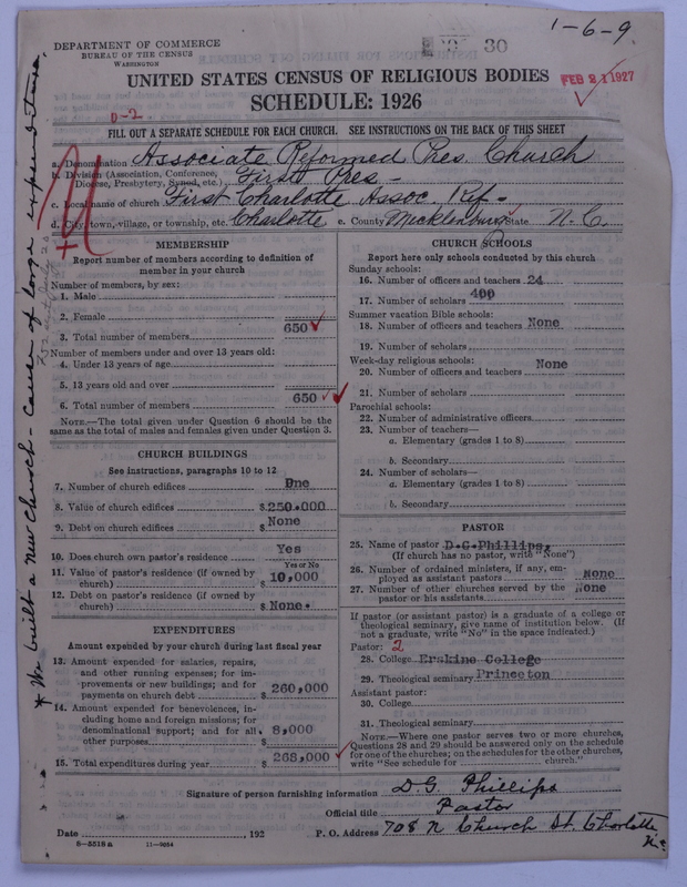 Scan of Associate Reformed Presbyterian Church: 30