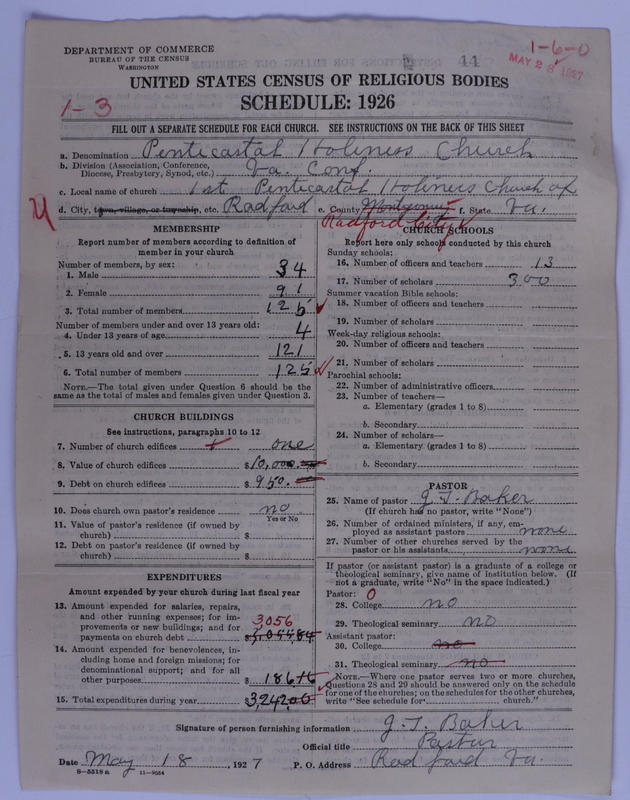 Scan of Pentecostal Holiness Church: 44