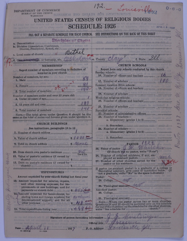 Scan of Disciples of Christ: 1402
