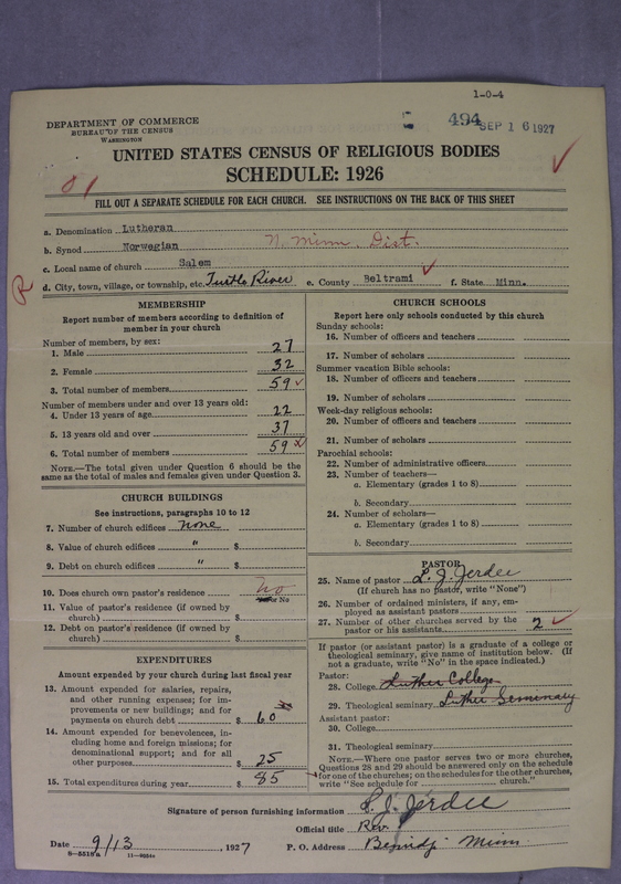 Scan of Norwegian Lutheran Church of America: 494