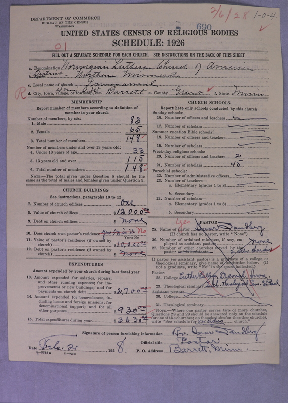 Scan of Norwegian Lutheran Church of America: 690