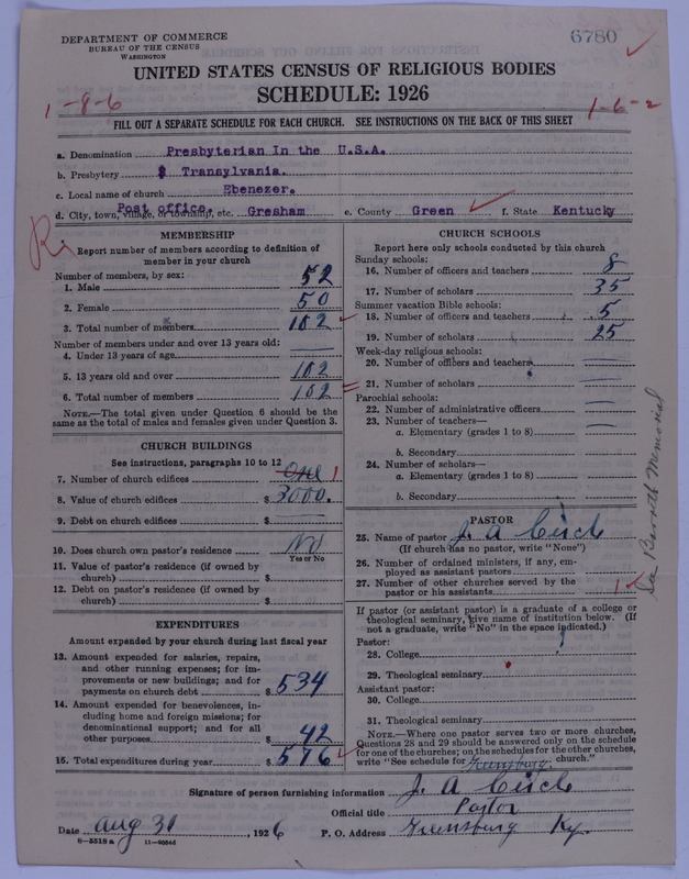 Scan of Presbyterian Church in the United States of America: 6780