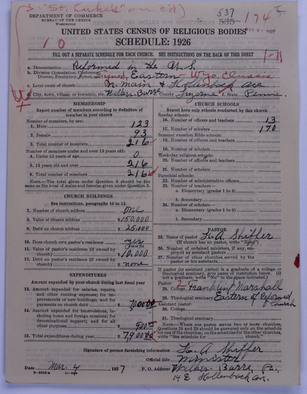 Scan of Reformed Church in the United States: 536