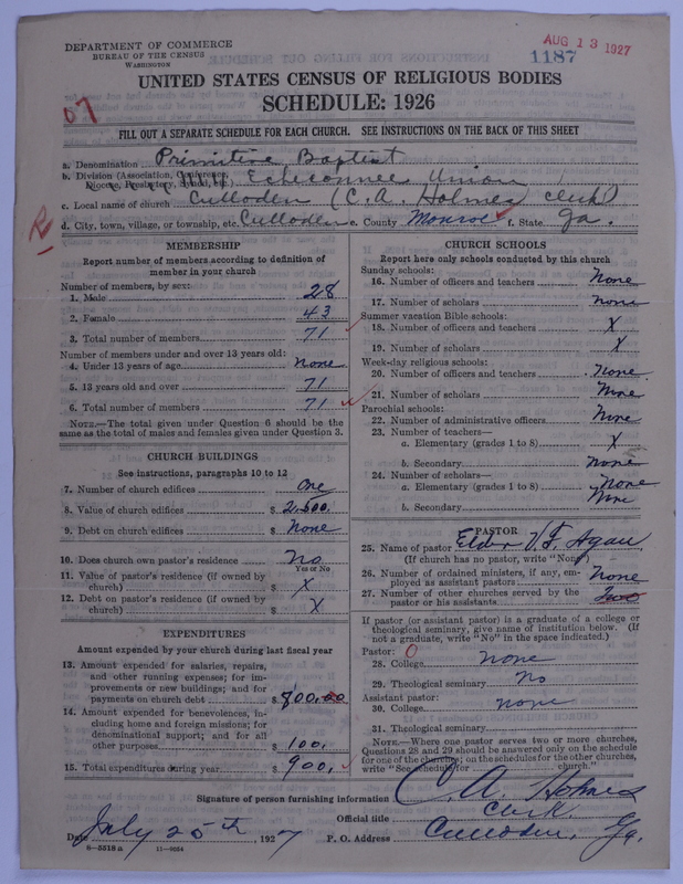 Scan of Primitive Baptists: 1187