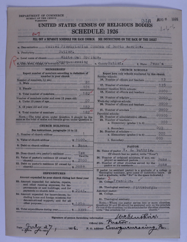 Scan of United Presbyterian Church of North America: 248