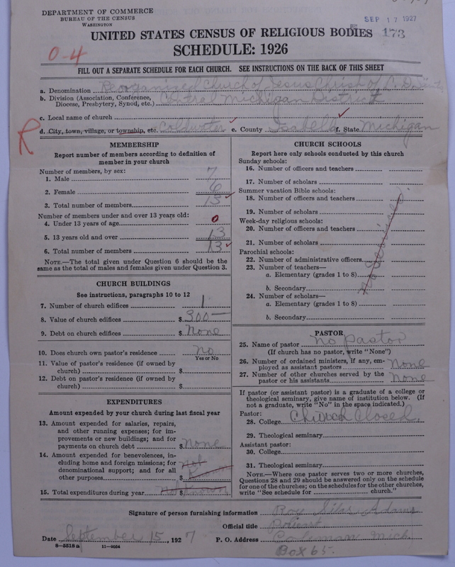 Scan of Reorganized Church of Jesus Christ of Latter Day Saints: 173