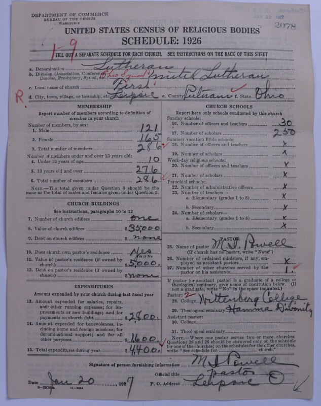Scan of United Lutheran Church in America: 2078