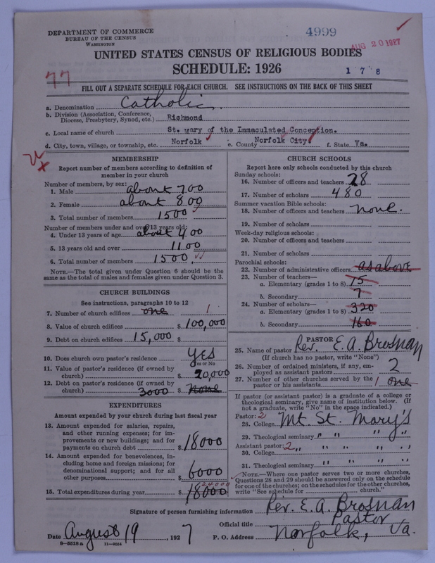 Scan of Roman Catholic Church: 4999