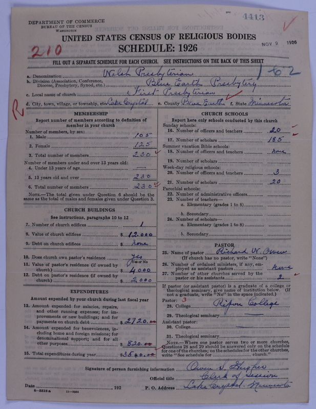 Scan of Presbyterian Church in the United States of America: 4413