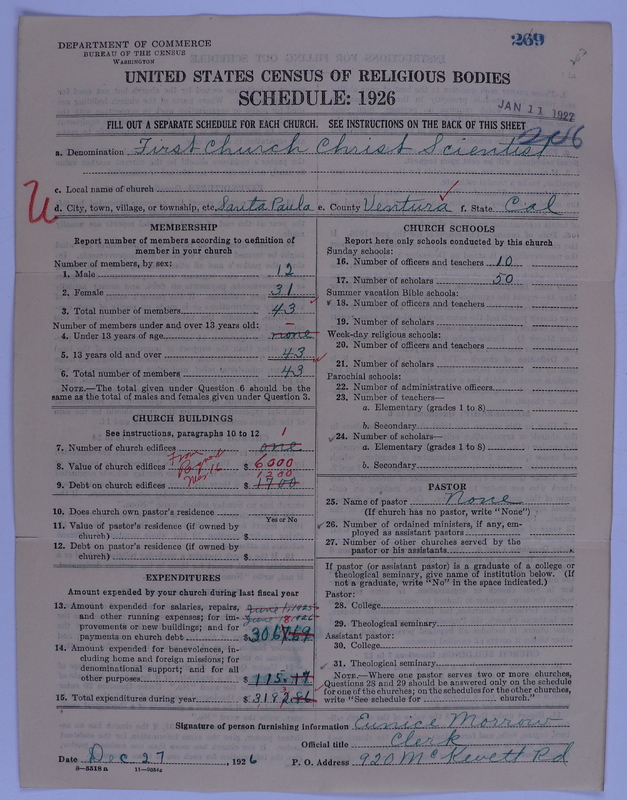 Scan of Church of Christ, Scientist: 269