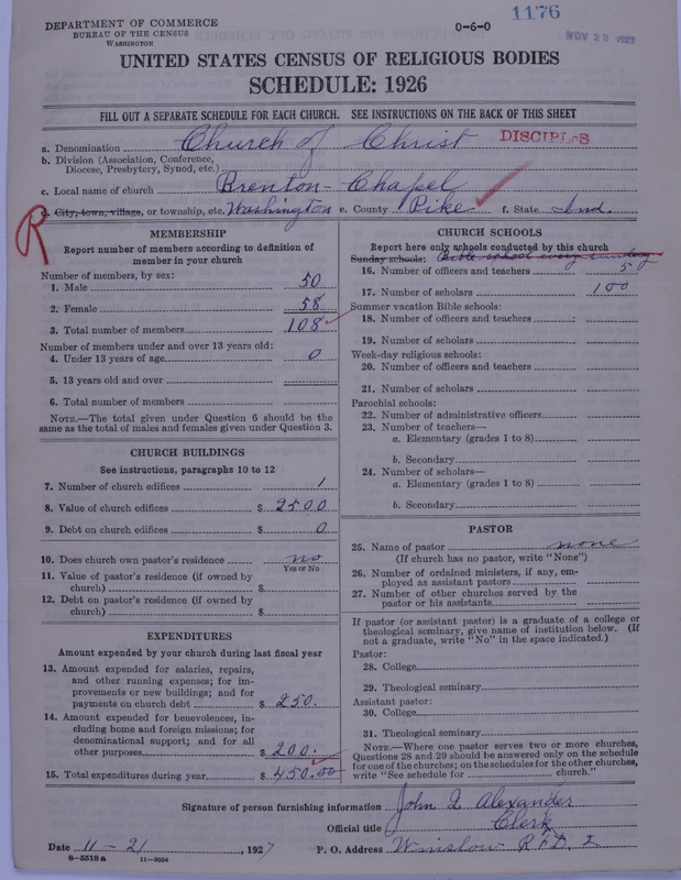 Scan of Disciples of Christ: 1176