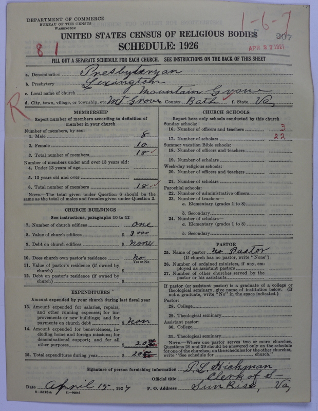 Scan of Presbyterian Church in the United States: 207