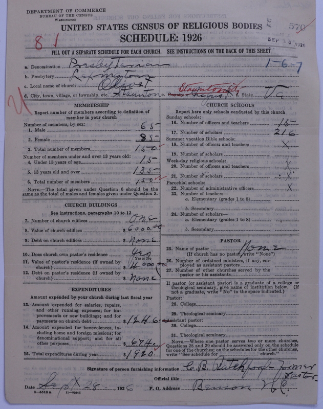 Scan of Presbyterian Church in the United States: 570