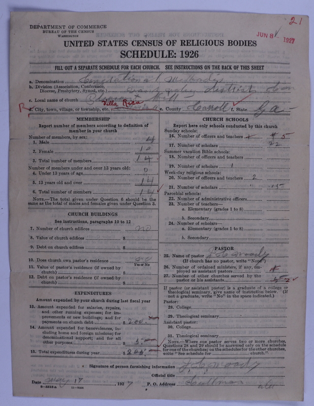 Scan of Congregational Methodist Church: 21