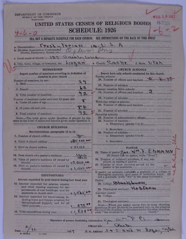 Scan of Presbyterian Church in the United States of America: 8235