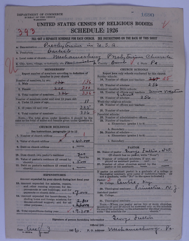 Scan of Presbyterian Church in the United States of America: 1690