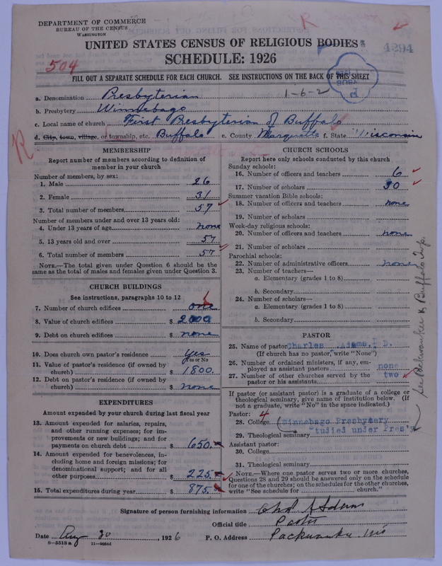 Scan of Presbyterian Church in the United States of America: 4294