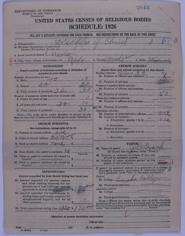 Scan of Disciples of Christ: 2642
