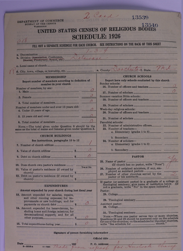 Scan of Methodist Episcopal Church: 13539