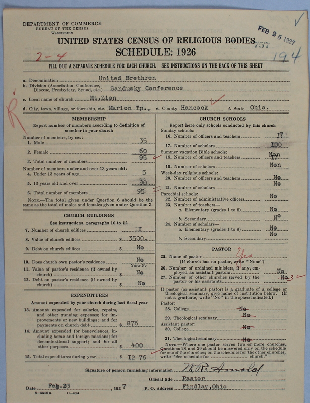 Scan of Church of the United Brethren in Christ: 757