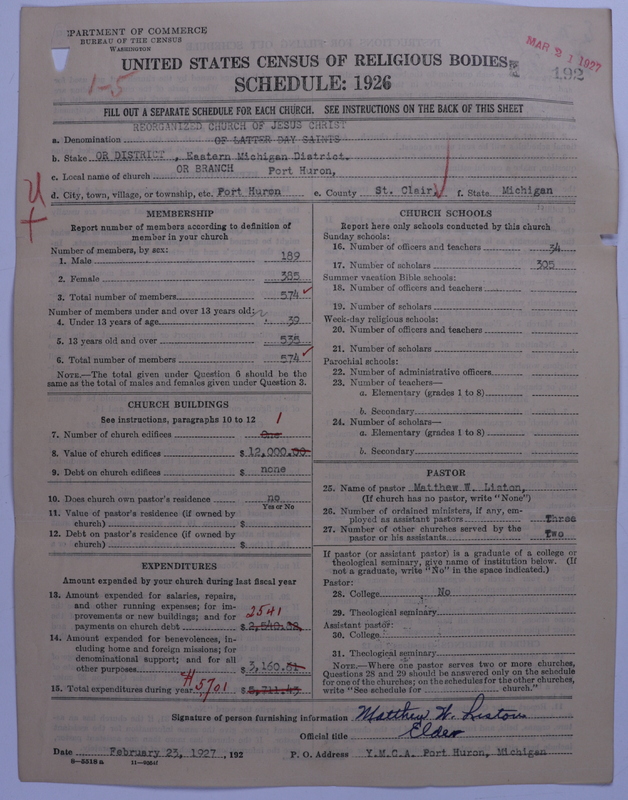 Scan of Reorganized Church of Jesus Christ of Latter Day Saints: 192