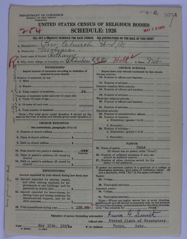 Scan of Presbyterian Church in the United States of America: 5774