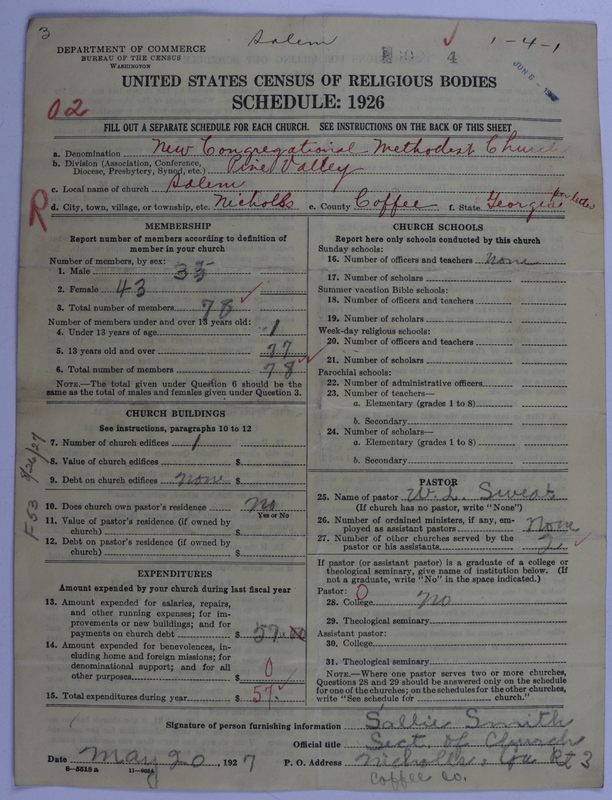 Scan of New Congregational Methodist Church: 4