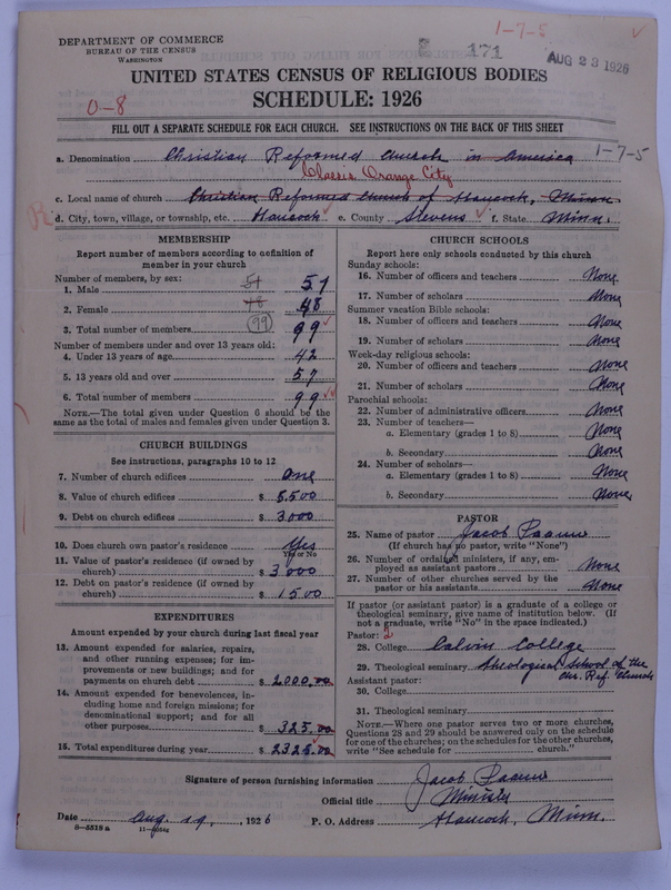 Scan of Christian Reformed Church: 171