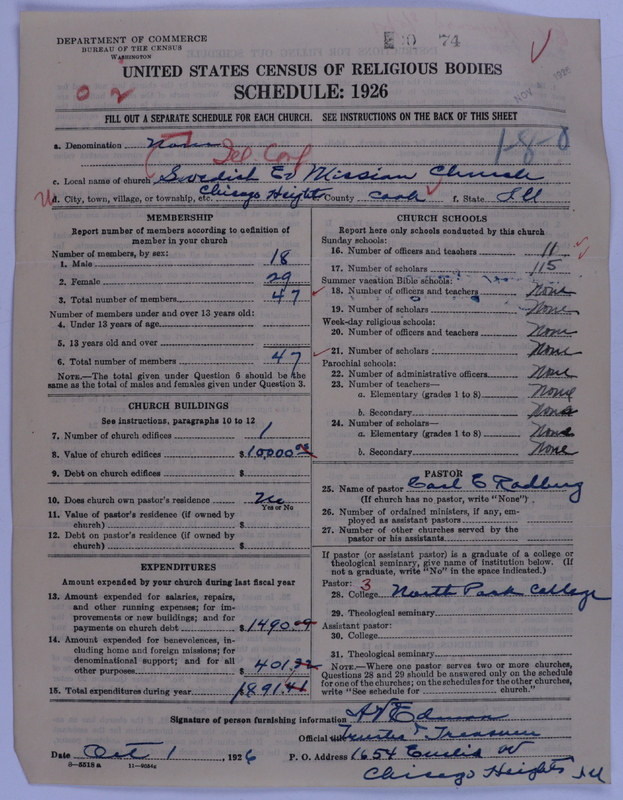 Scan of Swedish Evangelical Mission Covenant of America: 74