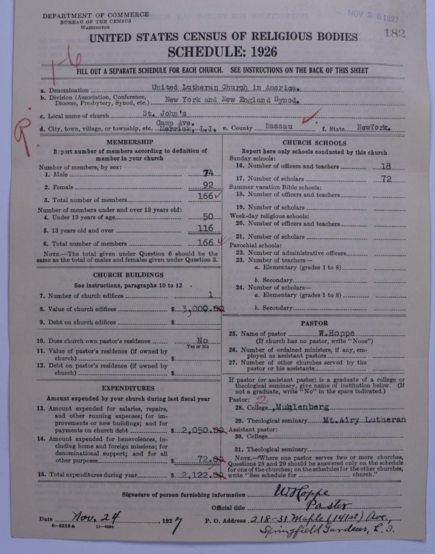 Scan of United Lutheran Church in America: 182