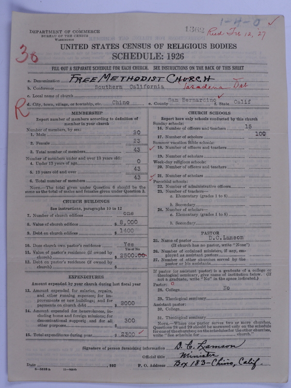 Scan of Free Methodist Church of North America: 1362