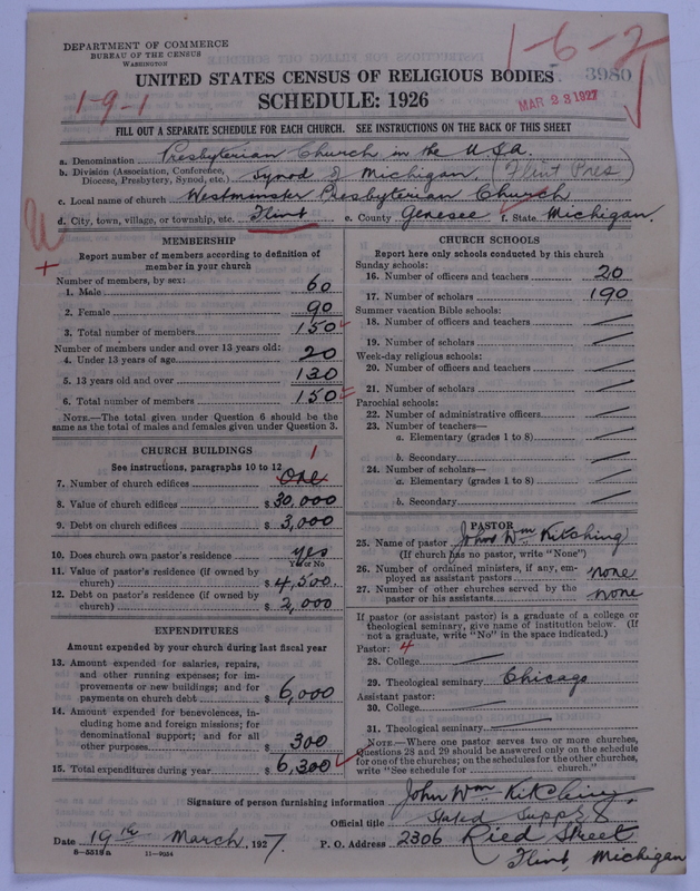 Scan of Presbyterian Church in the United States of America: 3980