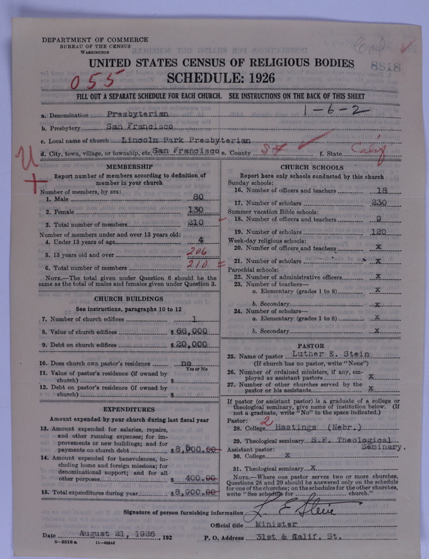 Scan of Presbyterian Church in the United States of America: 8818