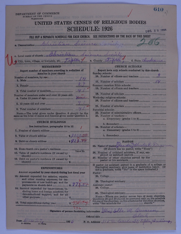 Scan of Church of Christ, Scientist: 610