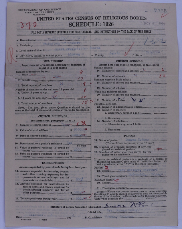 Scan of Presbyterian Church in the United States of America: 7355