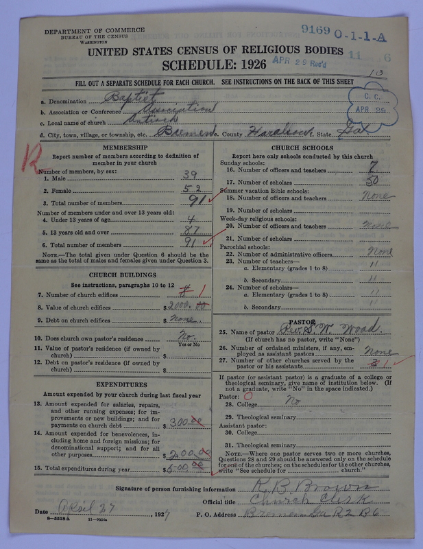 Scan of Negro Baptists: 9169