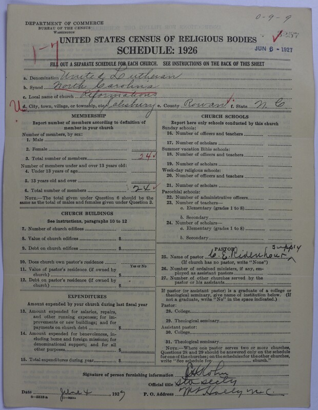 Scan of United Lutheran Church in America: 3257