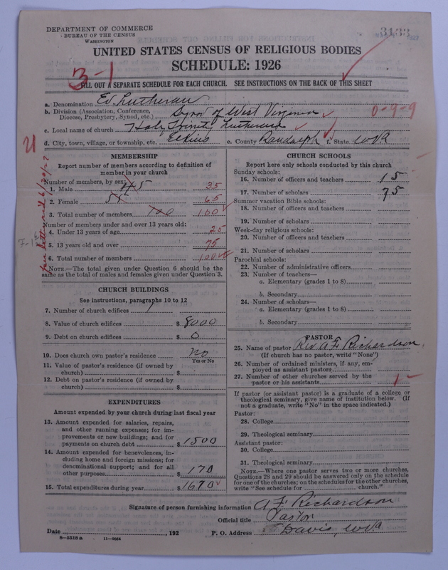 Scan of United Lutheran Church in America: 3133
