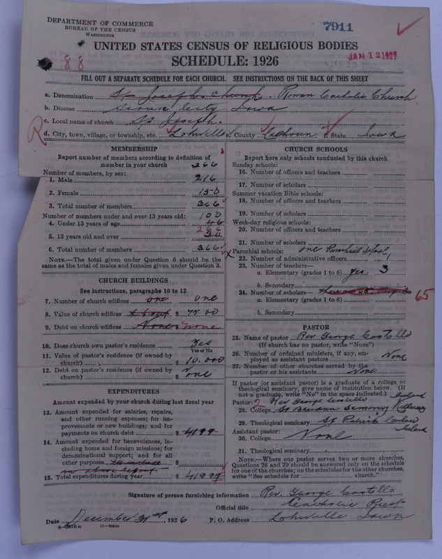 Scan of Roman Catholic Church: 7911