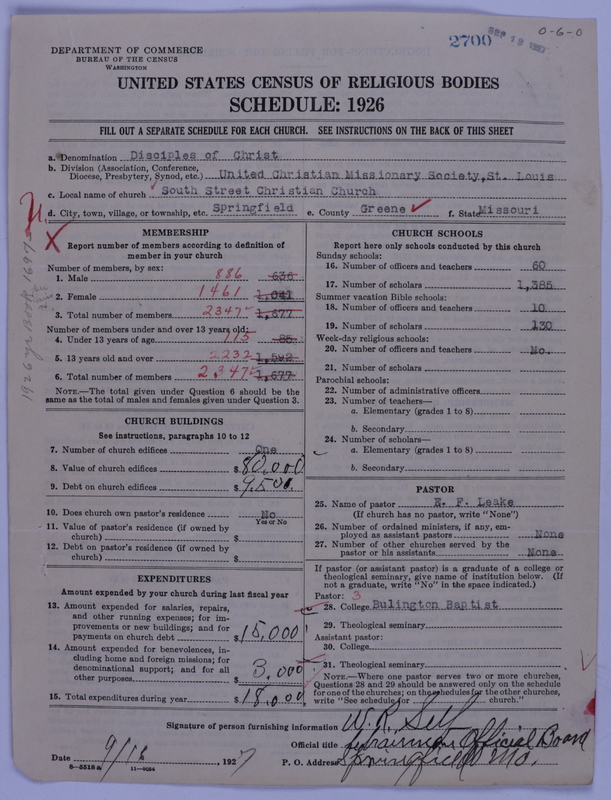 Scan of Disciples of Christ: 2700