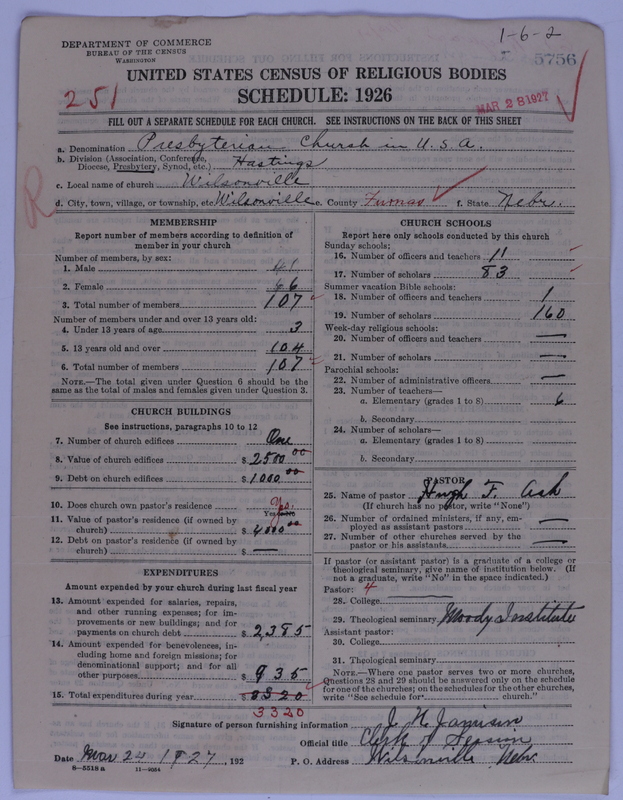 Scan of Presbyterian Church in the United States of America: 5756