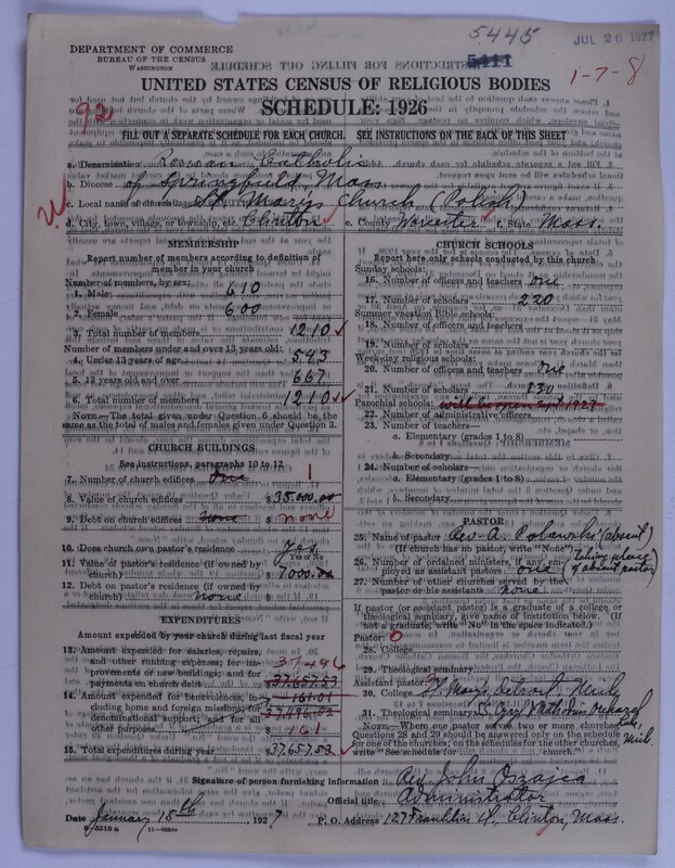 Scan of Roman Catholic Church: 5445