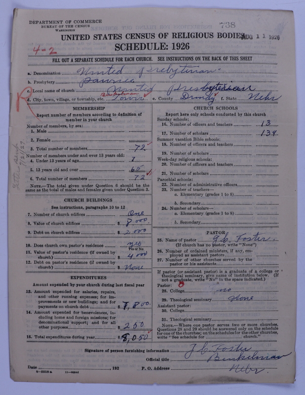 Scan of United Presbyterian Church of North America: 738