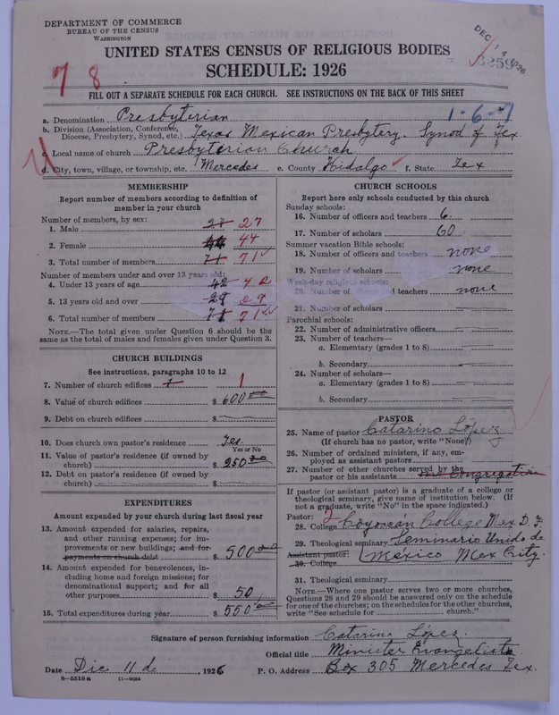 Scan of Presbyterian Church in the United States: 3259