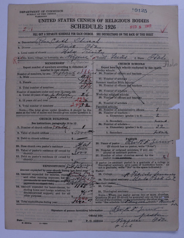 Scan of Roman Catholic Church: 10125