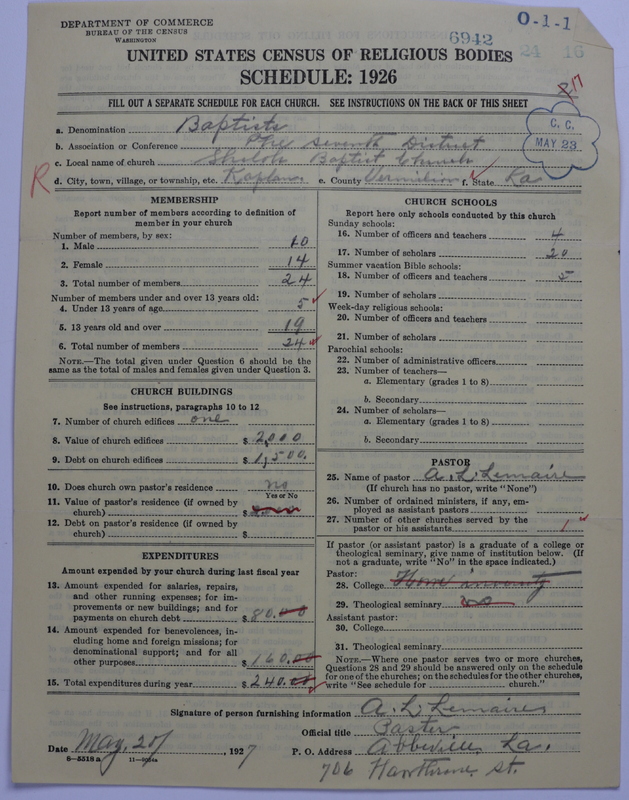 Scan of Negro Baptists: 6942
